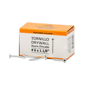 135 tornillo drywall rosca madera