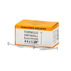 137 TORNILLO DRYWALL ROSCA MADERA 6 X 1.5/8
