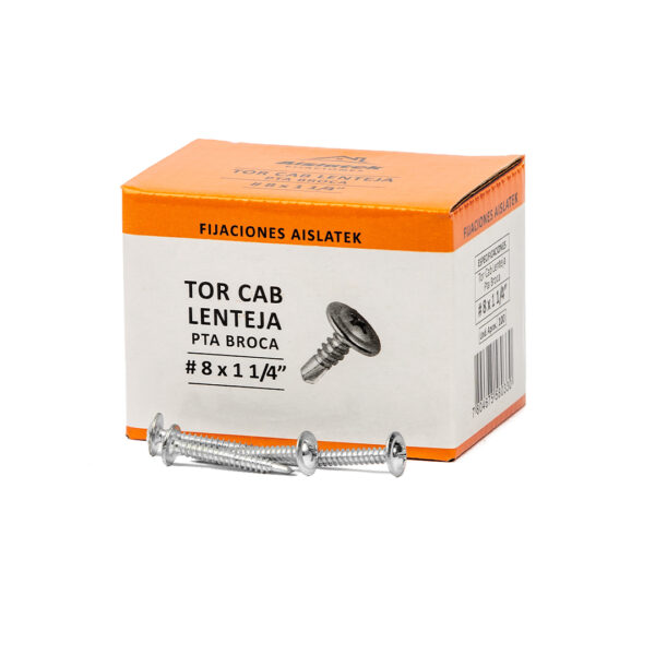 172 tornillo-cabeza-lenteja-punta-broca