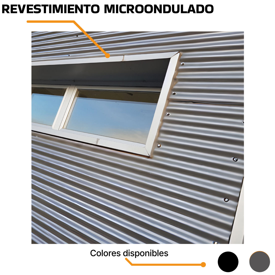 revestimiento microndulado
