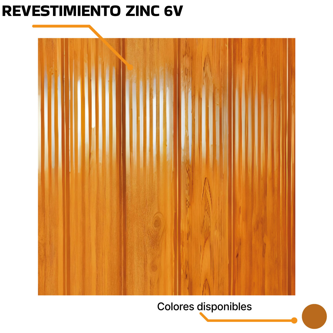 revestimiento zinc 6v