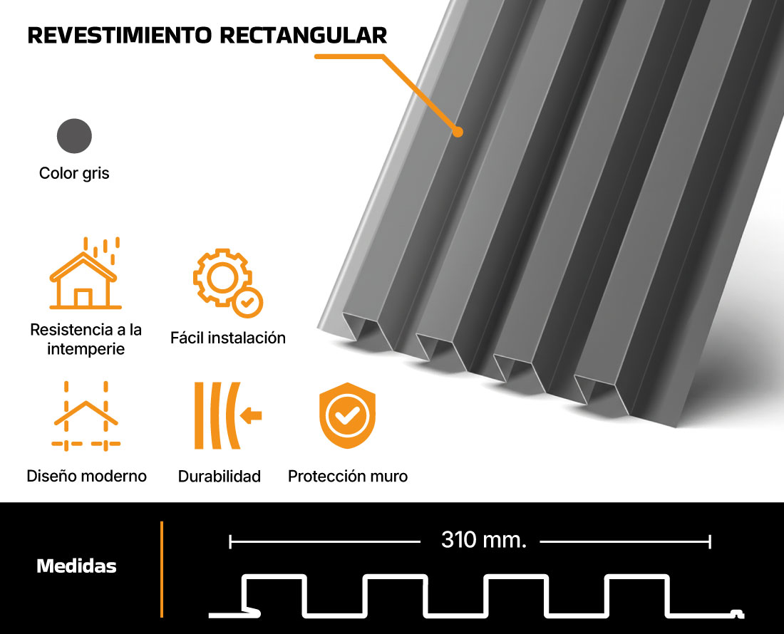 revestimiento rectangular ficha gris10.07