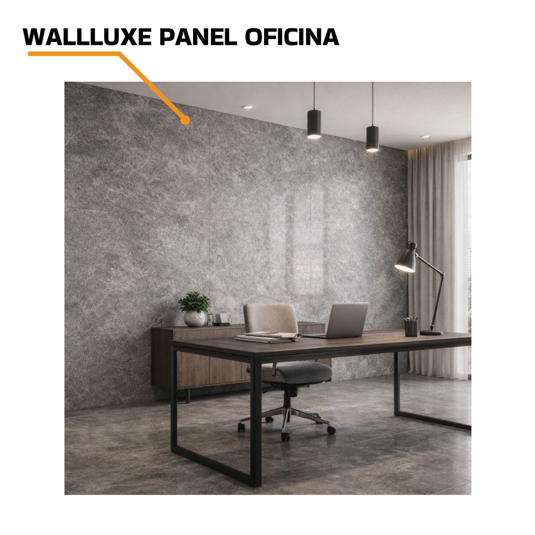 walluxe panel oficina