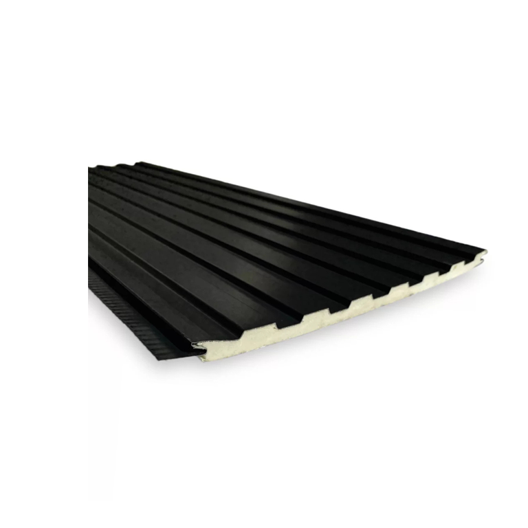 metal siding NEGRO ranurado
